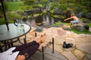 Keeping pond healthy in summer, high temperatures