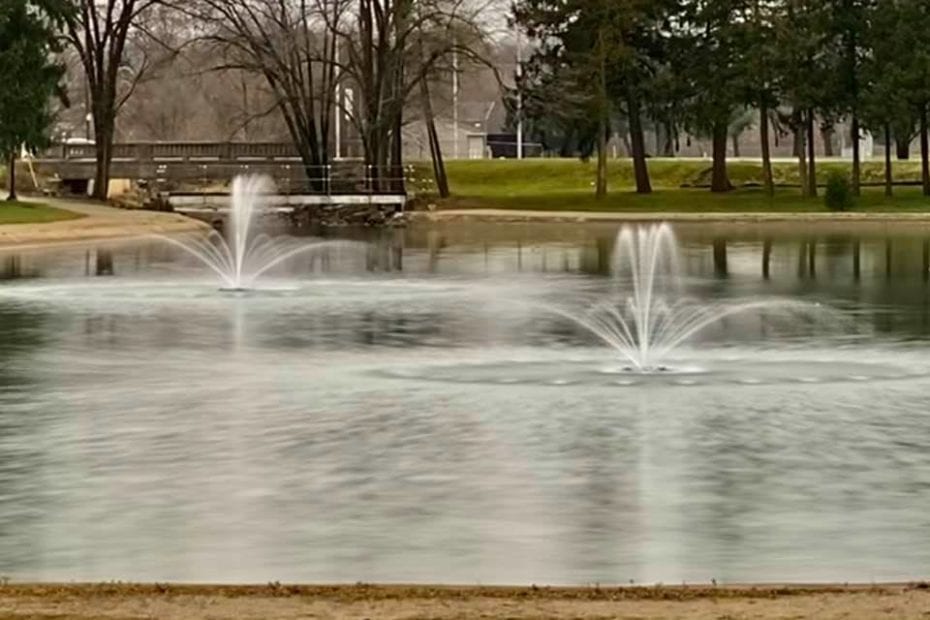 kiwanis ecoseries floating fountains